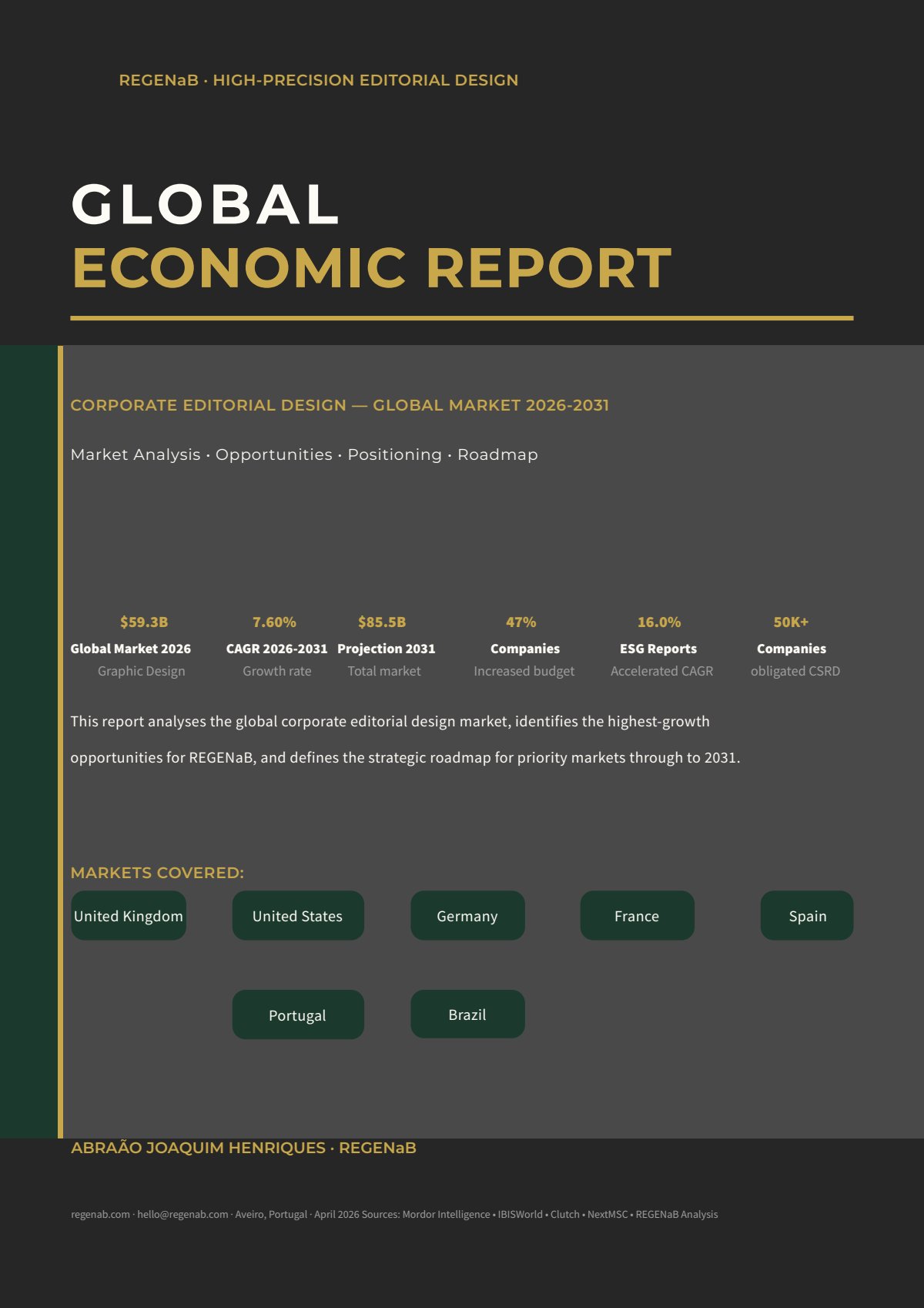 Global Economic Report 2026 cover